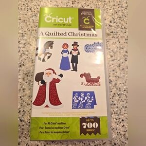Cricut A Quilted Christmas Art Cartridge - unlinked and never used